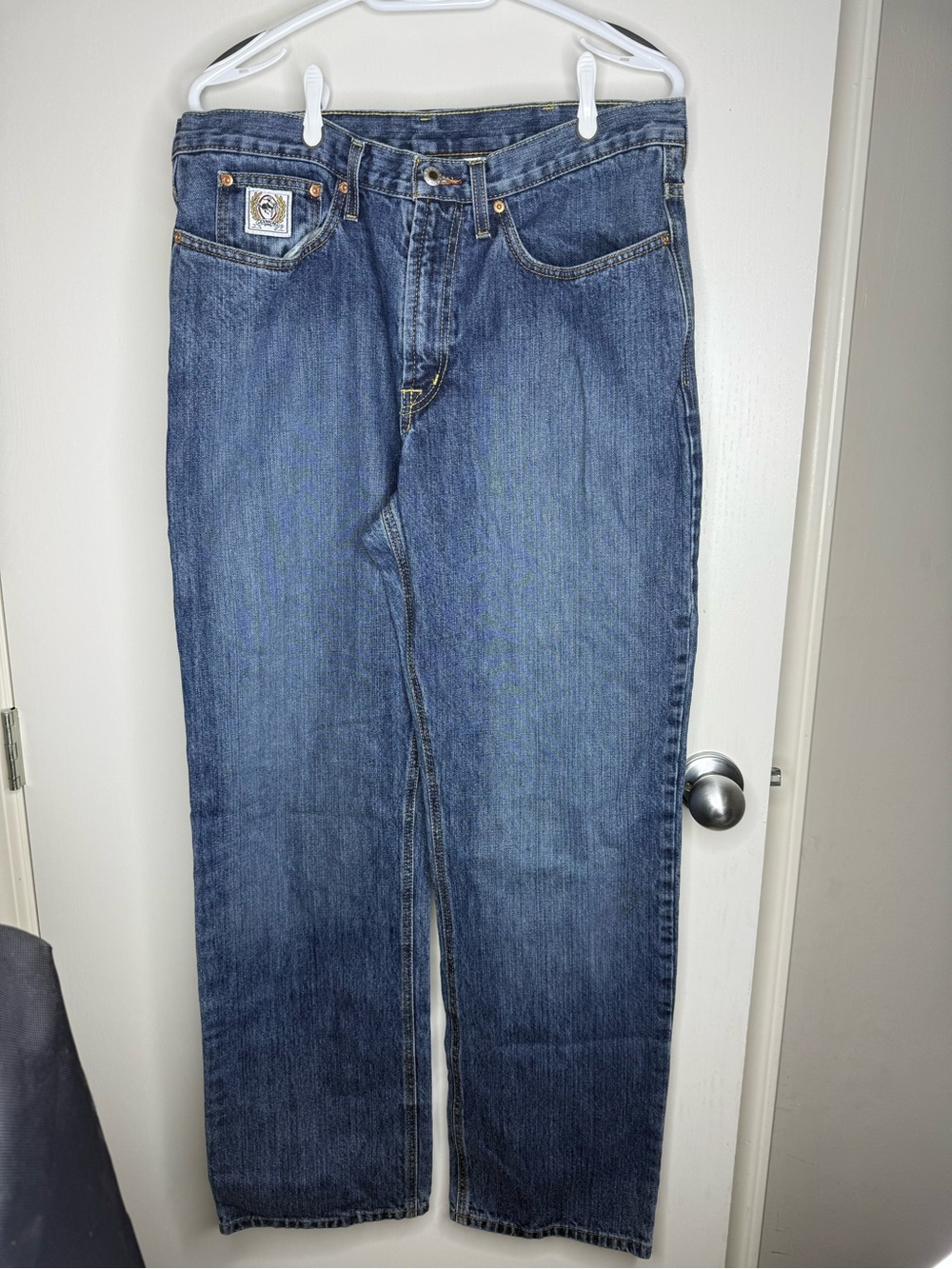 Cinch Men's Dark Blue Straight Jeans